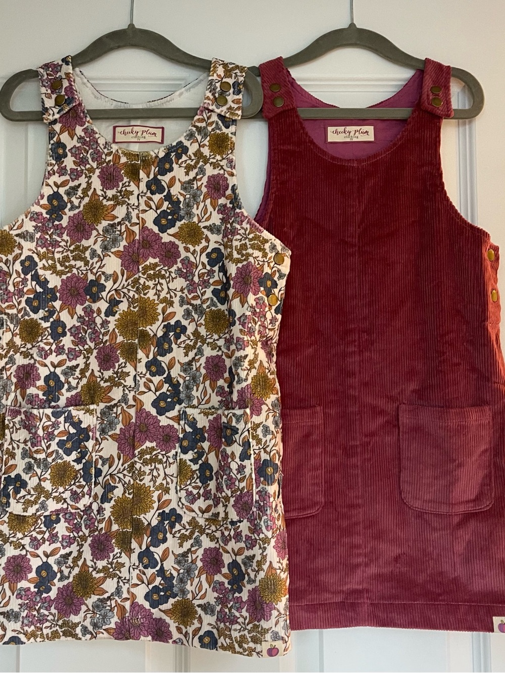 Two Cheeky Plum dresses - size 7